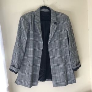 Zara plaid blazer